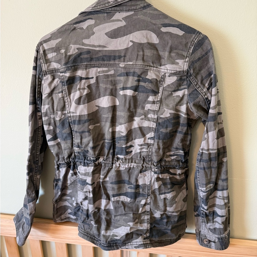 Express Gray Camouflage Jacket